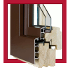 Timber-aluminium windows